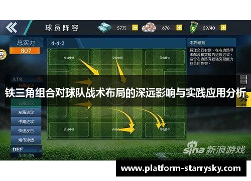 铁三角组合对球队战术布局的深远影响与实践应用分析